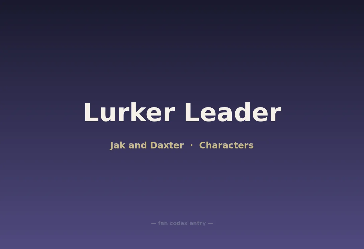 Lurker Leader