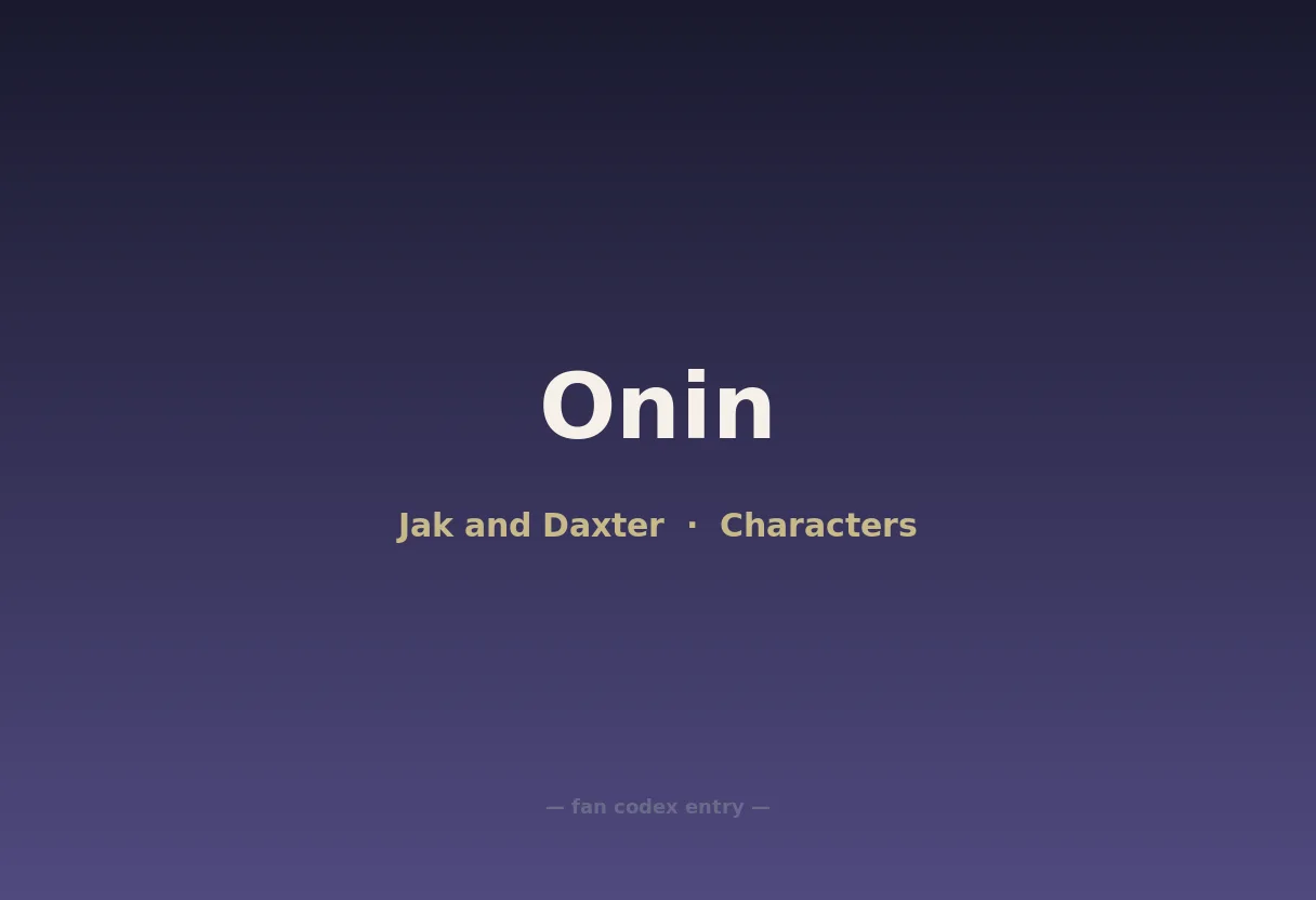 Onin