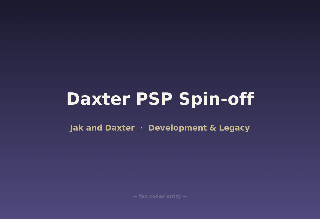 Daxter PSP Spin-off