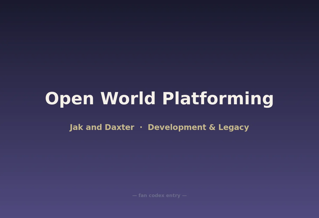 Open World Platforming