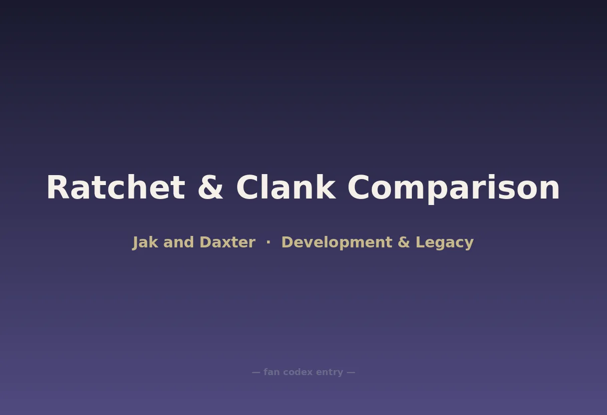 Ratchet & Clank Comparison