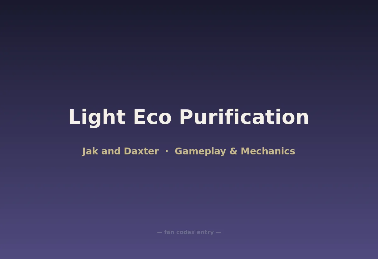 Light Eco Purification