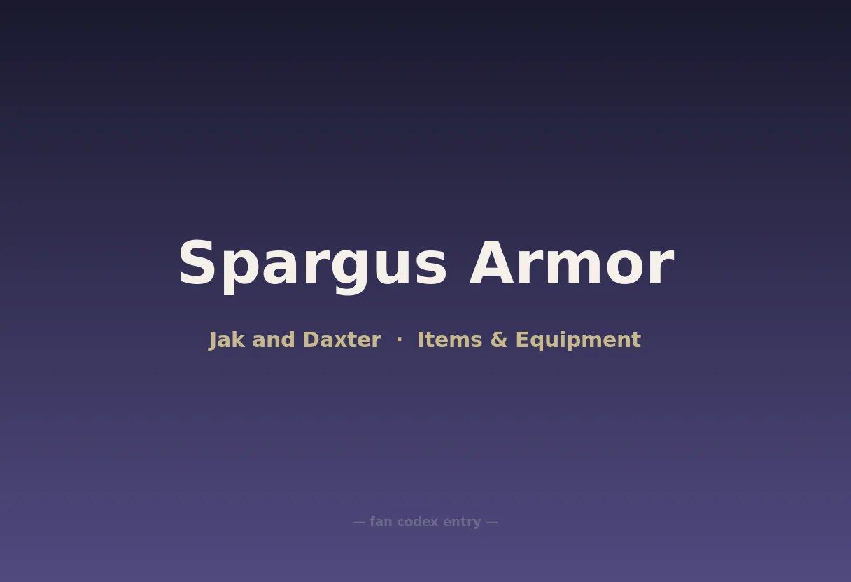 Spargus Armor