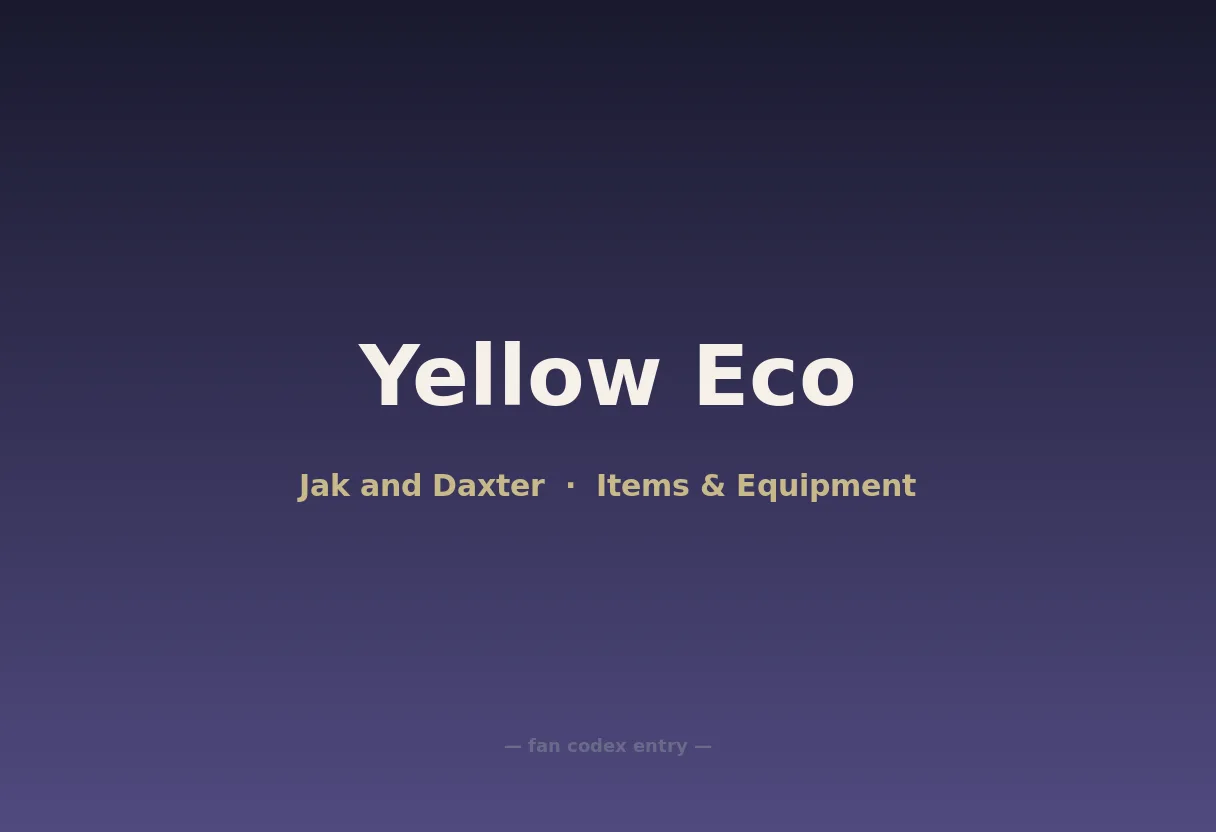 Yellow Eco
