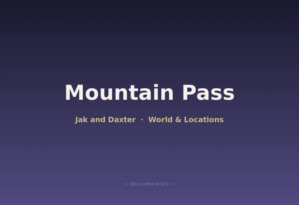 Mountain Pass