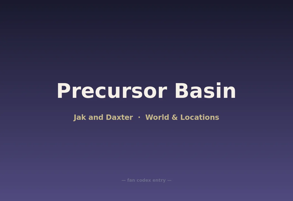 Precursor Basin