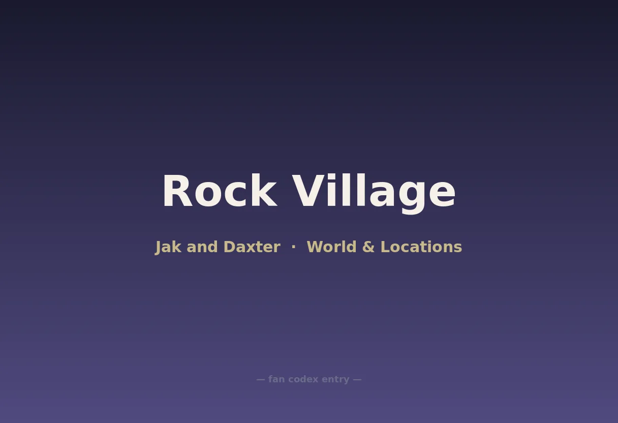 Rock Village