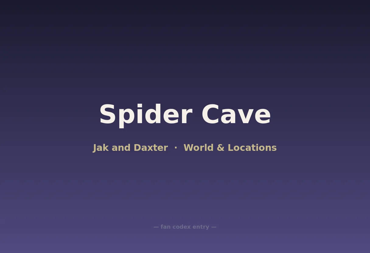 Spider Cave