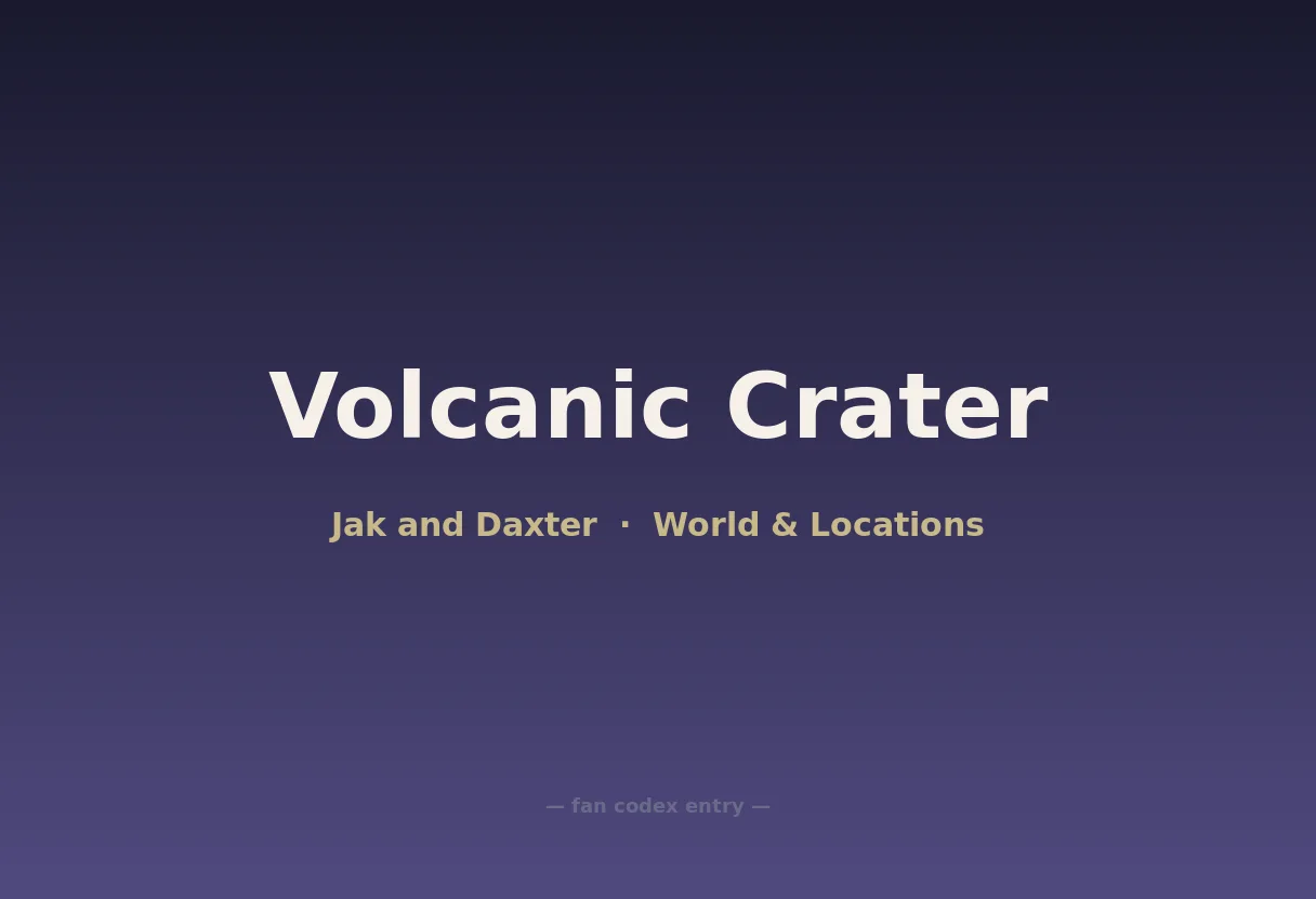 Volcanic Crater
